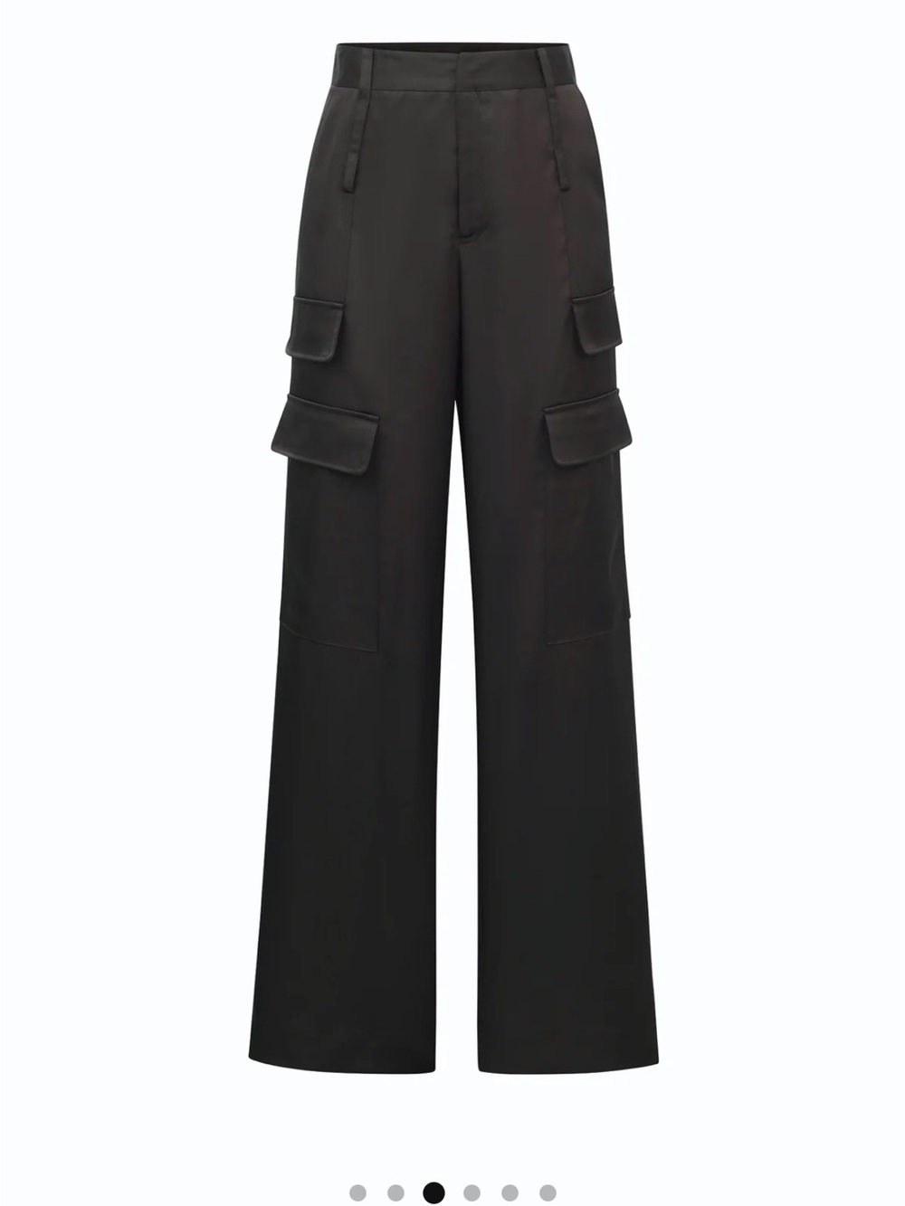 Milan Satin Cargo Pant - Picture 3 of 8